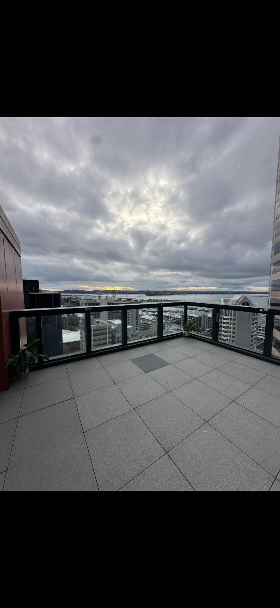 天空城景 海景 私人大阳台公寓 Auckland Bagian luar foto