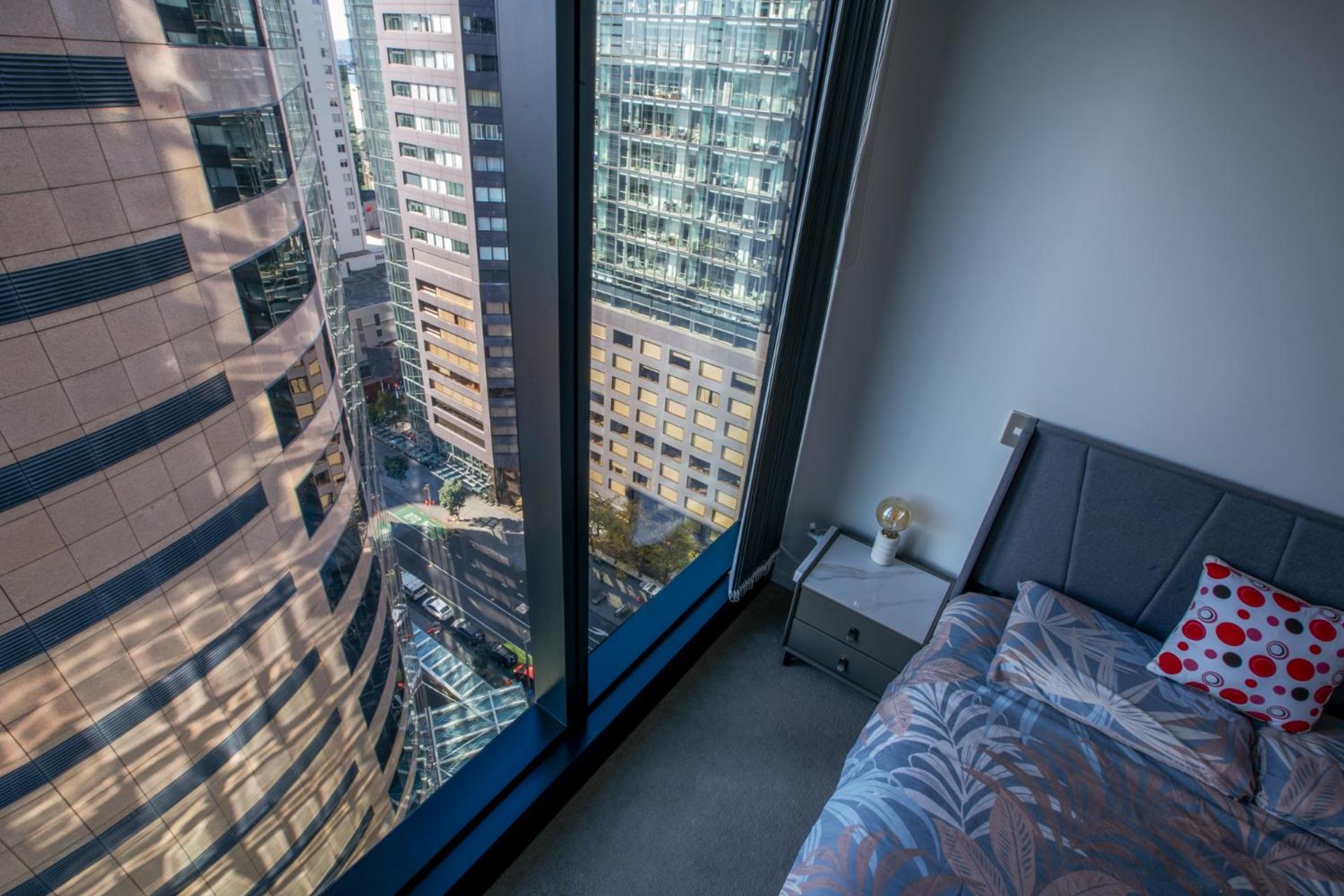 天空城景 海景 私人大阳台公寓 Auckland Bagian luar foto